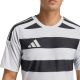 5. Herren-T-Shirt adidas Hooped 26 Jersey grau-schwarz KF3396