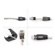 4. DeLOCK RJ45-Modularstecker mit Zugentlastung, Cat.6A-, Cat.7- und Knickschutzkappen, 25er-Set