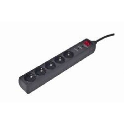 ENERGENIE SPG5-C-15 Steckdosenleiste (5 x VDE; 4,5 m; schwarz)