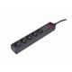 ENERGENIE SPG5-C-15 Steckdosenleiste (5 x VDE; 4,5 m; schwarz)