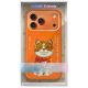 7. Nimmy Glasses Cool Cat Hülle für iPhone 17 Pro Max - Orange