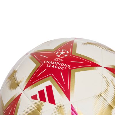 3. adidas UCL Club 26/27 Liga-Phase Fußball Weiß, Rot und Gold KE9764