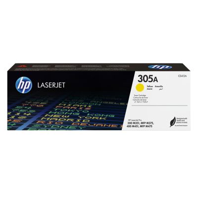 7. HP 305A Tonerkartusche, 1 Stück, Original, Gelb