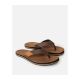 2. RIP CURL Oxford Leder Zehensteg-Flip-Flops in Türkis