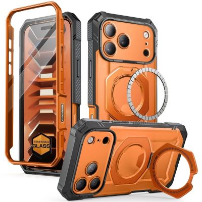 2. Supcase Grip Pro Mag MagSafe Hülle für iPhone 18 Pro / 17 Pro – Orange