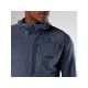 3. Herren ROSSIGNOL M Strukturierter Hoodie Mid Layer Grau