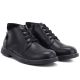4. Schwarze Damen-Ankle-Boots aus Leder, eVento 26BT17-494