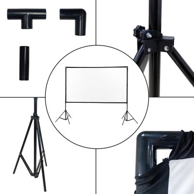 2. Extralink Faltbare Projektionswand 100" PSF-100 | 16:9 | 220 × 125 cm