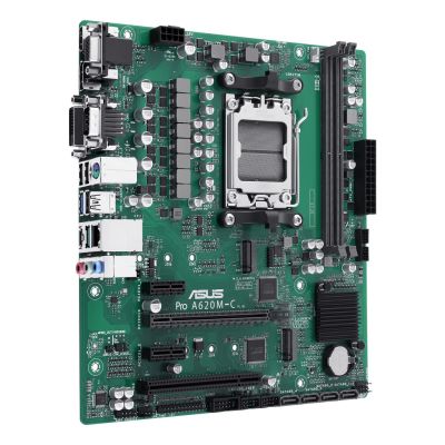 3. ASUS PRO A620M-C-CSM AMD A620 Sockel AM5 Micro-ATX