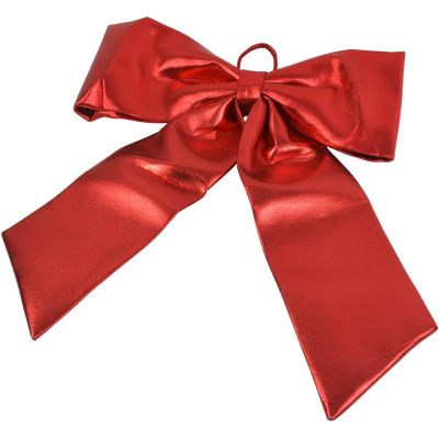 12. JUMBO DEKORATIVE SCHLEIFE 68x80CM ROT