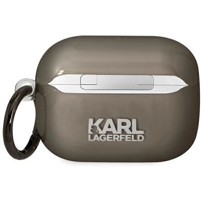 2. Karl Lagerfeld KLAPHNIKTCK AirPods Pro Cover schwarz/schwarz Karl's Head
