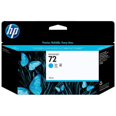 2. HP Tinte HP 72 Blau, HP72=C9371A, 130 ml