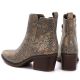 5. Damen-Cowboystiefel aus Schlangenleder, Gold, M.Daszyński SA261-1