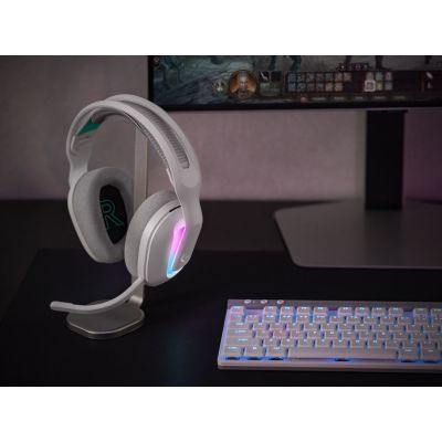 15. Logitech G G522 Lightspeed Kabelloses Gaming-Headset mit Bügel, USB Typ-C, Bluetooth, Weiß