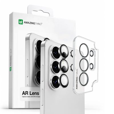 4. AmazingThing Radix AR-Linsenglas für Samsung S26 Ultra Kameraobjektiv - Transparent