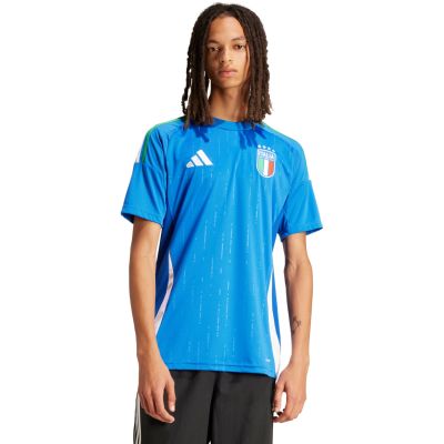 8. adidas Italy 24 Home Herren T-Shirt blau IN0657