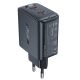 8. Schnellladegerät GaN 35W PD 2x USB C Acefast A49 - schwarz