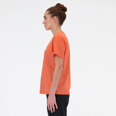 6. New Balance S/S Script Tee Gfr W WT41909GFR