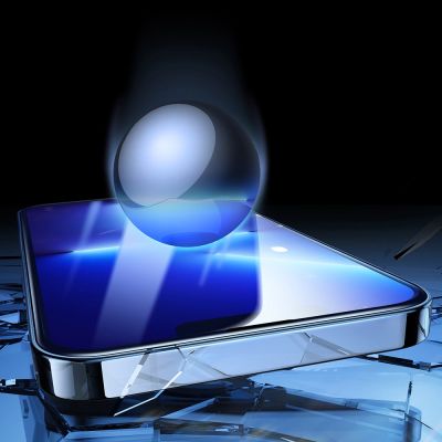 8. Joyroom Knight 2,5D FS TG 5x Glas iPhone 14 Plus Vollbild (JR-DH07)