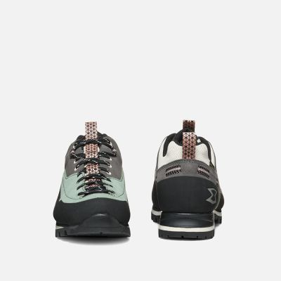 4. Garmont Dragontail Mnt Evo GTX Damen-Zustiegsschuhe – Gewittergrau/Eisgrün