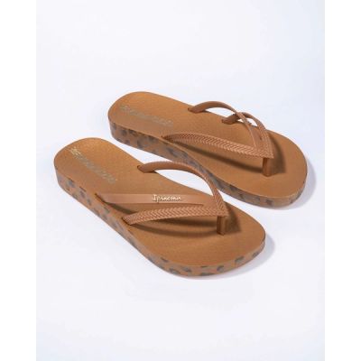 3. Ipanema Damen-Flip-Flops Bossa Soft, bequem, braun, modisch