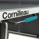 13. Cornilleau 400X Delta Outdoor-Tischtennisplatte grau