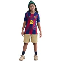 Koszulka dla dzieci Nike FC Barcelona 2025/26 Match Home granatowo-bordowa HJ5216 456