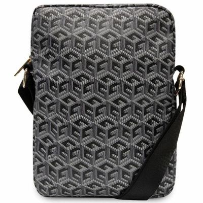 3. Guess Bag GUTB10HGCFSEK 10" schwarz/schwarze GCube Stripe Tablet-Tasche