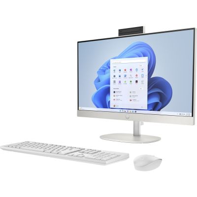 7. HPAiO 24-cr0312nw Ryzen 5 7520 23,8" FHD IPS 250 Nits AG 16 GB DDR5 SSD512 Radeon 610M CAM720p Tastatur + Maus Win11 Gehäuse Weiß 2 Jahre