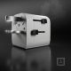7. SBS Universal-Reiseadapter – EU 2xUSB-A – weiß
