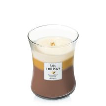 CAFÉ SWEETS WOODWICK Mittlere Kerze