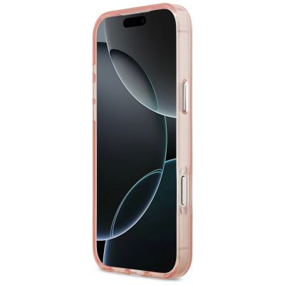 5. Karl Lagerfeld IML Aquarelle Choupette & Logo MagSafe Hülle für iPhone 17 Pro - Pink