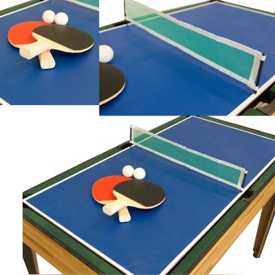 10. Tischfußball für verschiedene Spiele, 9 in 1, 121 x 61 x 80 cm