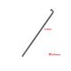 RICHMAN Speichen S13 Edelstahl schwarz 258 mm 36er Packung