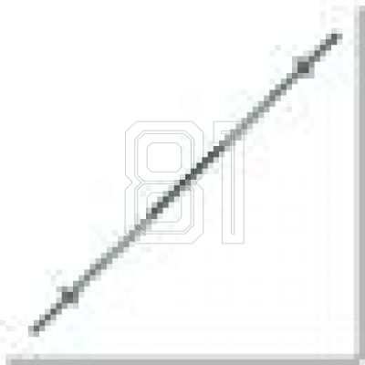 3. HMS straight bar with thread and clamp GPR165 30MM x 165 CM HMS