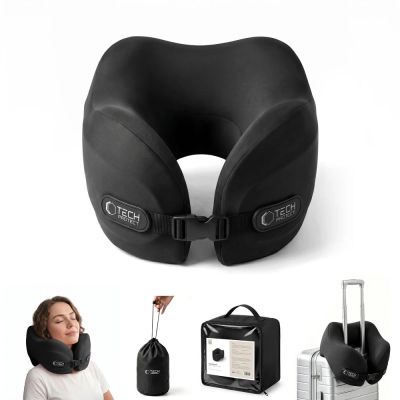 2. Tech-Protect ComfortRest Reisekissen – Schwarz