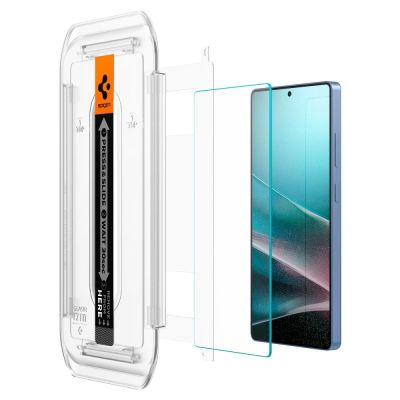 6. Spigen Glas.tR EZ FIT Panzerglas 2er-Pack für Samsung Galaxy S25 Ultra – transparent