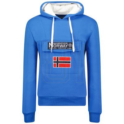 Geographical Norway Gadrien DB 054 M WW6115H/GN-Royalblau / Weiß Sweatshirt