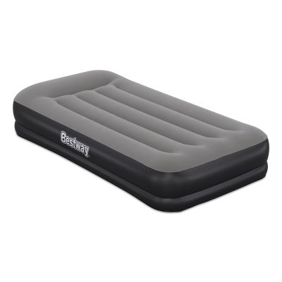 4. Bestway 671BT Luftmatratze, Einzelmatratze, Schwarz, Grau, Unisex