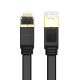 3. Ugreen Ethernet-Patchkabel U/FTP Cat. 7 10 Gbit/s flach 0,5 m schwarz (NW106)