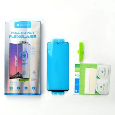 19. 3D Edge Nano Flexi Glass Hybride Flexibel Hartglas mit Rahmen für Xiaomi Mi 11 transparent