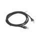 2. UTP-Patchkabel Lanberg PCU5-10CC-0150-BK (RJ45 - RJ45 ; 1,5 m; UTP; Kat. 5e; schwarz)