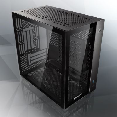 3. RAIJINTEK PAEAN Mini Mini Tower Schwarz