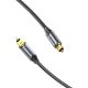 2. Vention geflochtenes optisches Audiokabel mit Aluminiumstecker, 10 m, Schwarz