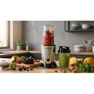 18. Esperanza MASTER EKM028 Sportmixer (1000W; schwarz und silber)