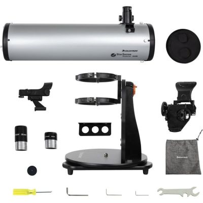 12. Celestron StarSense Explorer 150mm Reflektor-Teleskop 459x Schwarz, Silber