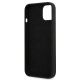 7. Guess Silicone 4G Logo Case für iPhone 13 - Schwarz