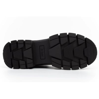 7. Lee Cooper Damen-Winterstiefel, schwarze gefütterte Stiefeletten
