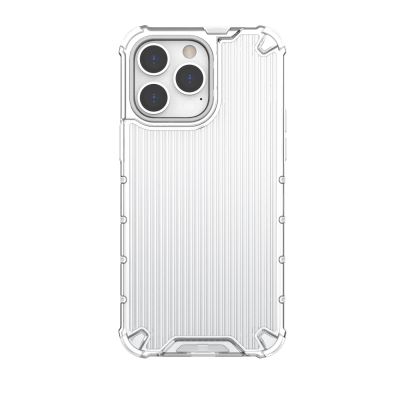 4. Ombre Protect Case für iPhone 13 Pro Max rosa und blaue gepanzerte Hülle