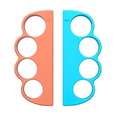 25. Nintendo Switch 23-in-1 Familien-Zubehörpaket 2 – Orange-Blaues Set